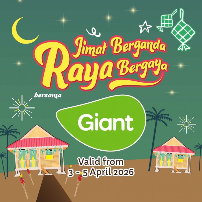 Giant Weekend Promotion: Jimat Berganda Raya Bergaya - RM0.99 Apples & RM29.99 Rice | 3-5 April 2026 Giant Weekend Promotion: Jimat Berganda Raya Bergaya - RM0.99 Apples & RM29.99 Rice | 3-5 April 2026