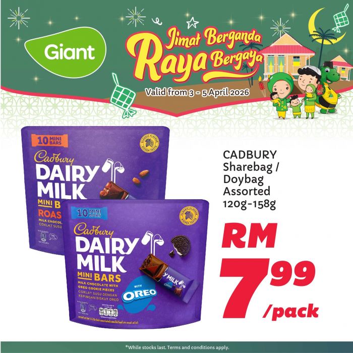 Giant Weekend Promotion: Jimat Berganda Raya Bergaya - RM0.99 Apples & RM29.99 Rice | 3-5 April 2026 Giant Weekend Promotion: Jimat Berganda Raya Bergaya - RM0.99 Apples & RM29.99 Rice | 3-5 April 2026