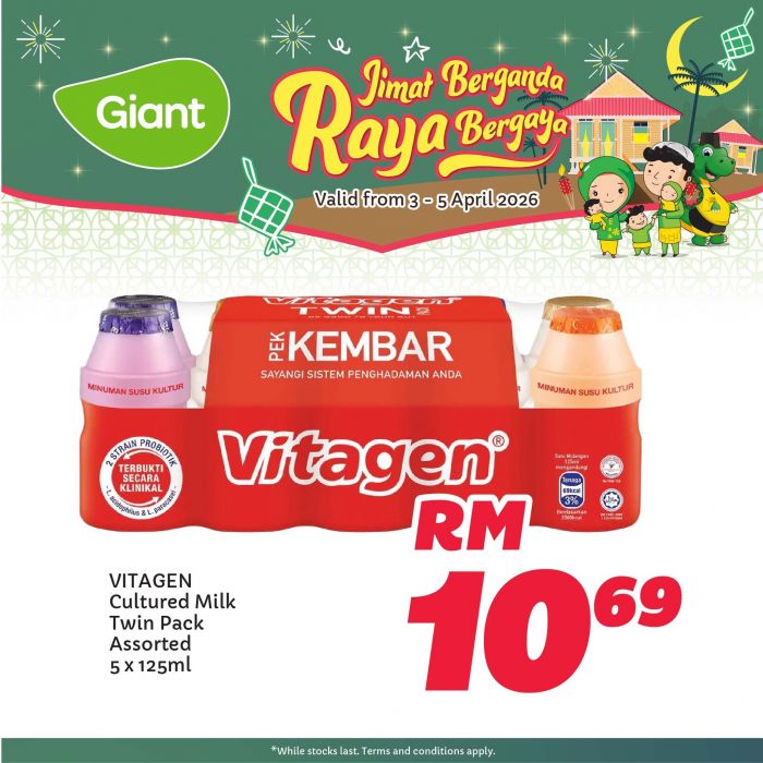 Giant Weekend Promotion: Jimat Berganda Raya Bergaya - RM0.99 Apples & RM29.99 Rice | 3-5 April 2026 Giant Weekend Promotion: Jimat Berganda Raya Bergaya - RM0.99 Apples & RM29.99 Rice | 3-5 April 2026