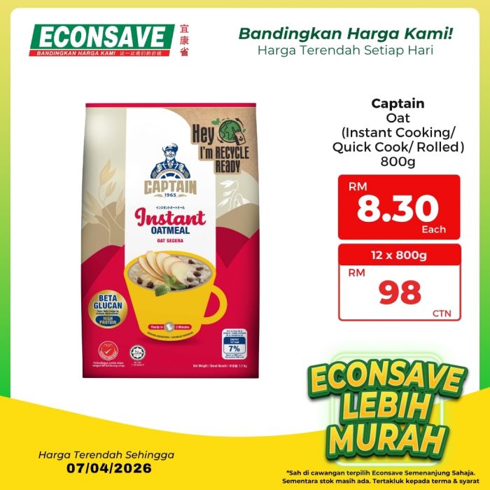 Econsave Lebih Murah Promotion: Harga Terendah Setiap Hari - Sayur Buy 3 @ RM10 | Until 7 April 2026 Econsave Lebih Murah Promotion: Harga Terendah Setiap Hari - Sayur Buy 3 @ RM10 | Until 7 April 2026