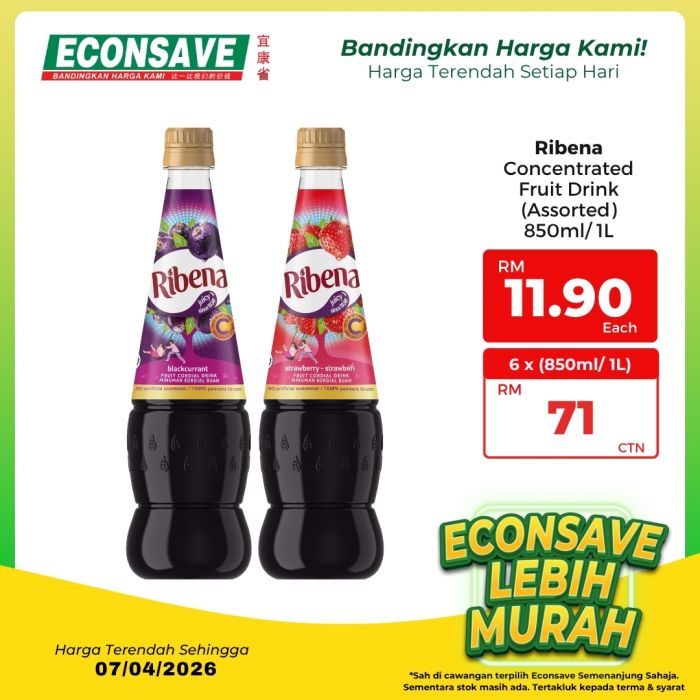 Econsave Lebih Murah Promotion: Harga Terendah Setiap Hari - Sayur Buy 3 @ RM10 | Until 7 April 2026 Econsave Lebih Murah Promotion: Harga Terendah Setiap Hari - Sayur Buy 3 @ RM10 | Until 7 April 2026