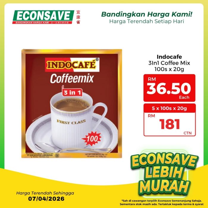 Econsave Lebih Murah Promotion: Harga Terendah Setiap Hari - Sayur Buy 3 @ RM10 | Until 7 April 2026 Econsave Lebih Murah Promotion: Harga Terendah Setiap Hari - Sayur Buy 3 @ RM10 | Until 7 April 2026