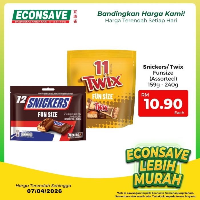 Econsave Lebih Murah Promotion: Harga Terendah Setiap Hari - Sayur Buy 3 @ RM10 | Until 7 April 2026 Econsave Lebih Murah Promotion: Harga Terendah Setiap Hari - Sayur Buy 3 @ RM10 | Until 7 April 2026
