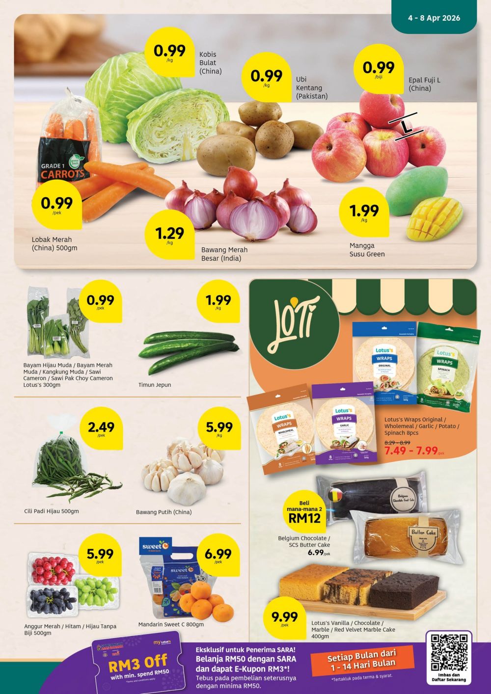 Lotus's KSL Esplanade Mall Grand Opening Promotion: Buy 1 Free 1 & Daily Deals | 4 - 8 April 2026 Lotus's KSL Esplanade Mall Grand Opening Promotion: Buy 1 Free 1 & Daily Deals | 4 - 8 April 2026