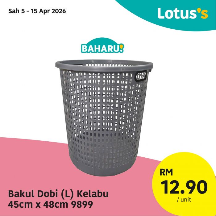 最新 Lotus's 促销 (4月5日至15日):Untung Besar Deals | Ikan Kembong 仅需 RM0.99