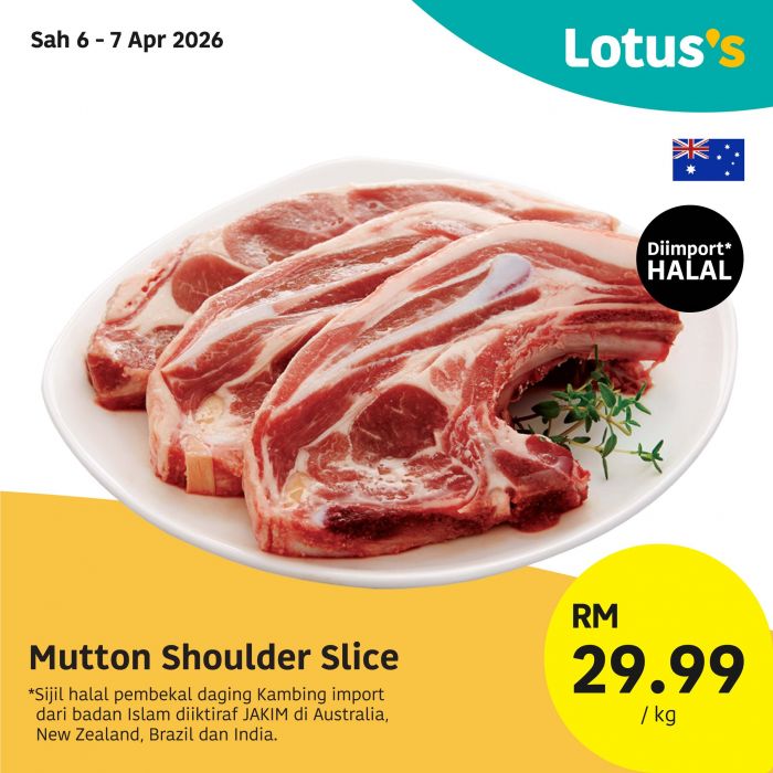 Lotus's Promotion: Weekly Specials - Buy 1 Free 1 Apples & More | 6 - 15 Apr 2026 Lotus's Promotion: Weekly Specials - Buy 1 Free 1 Apples & More | 6 - 15 Apr 2026