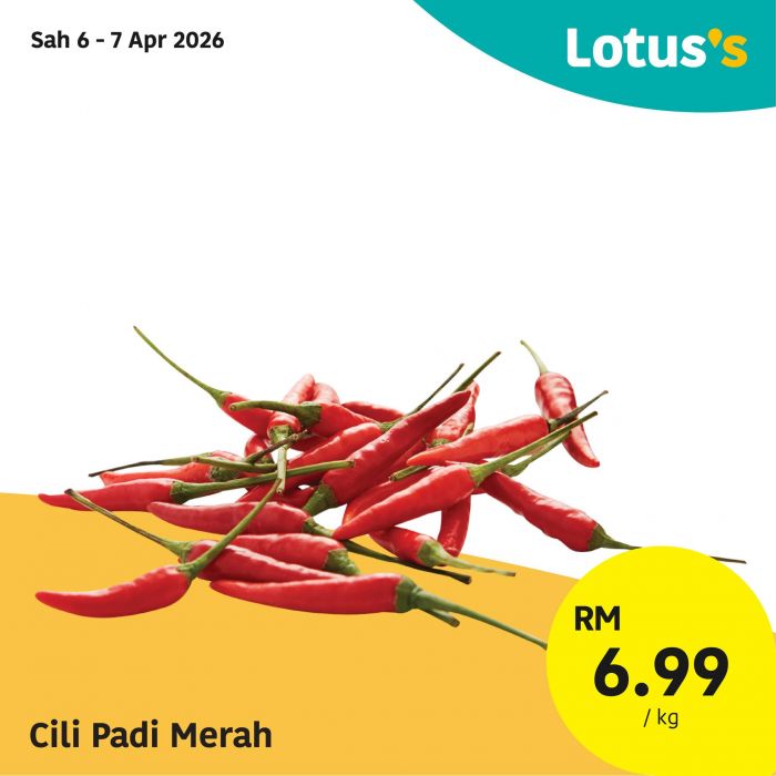 Lotus's Promotion: Weekly Specials - Buy 1 Free 1 Apples & More | 6 - 15 Apr 2026 Lotus's Promotion: Weekly Specials - Buy 1 Free 1 Apples & More | 6 - 15 Apr 2026