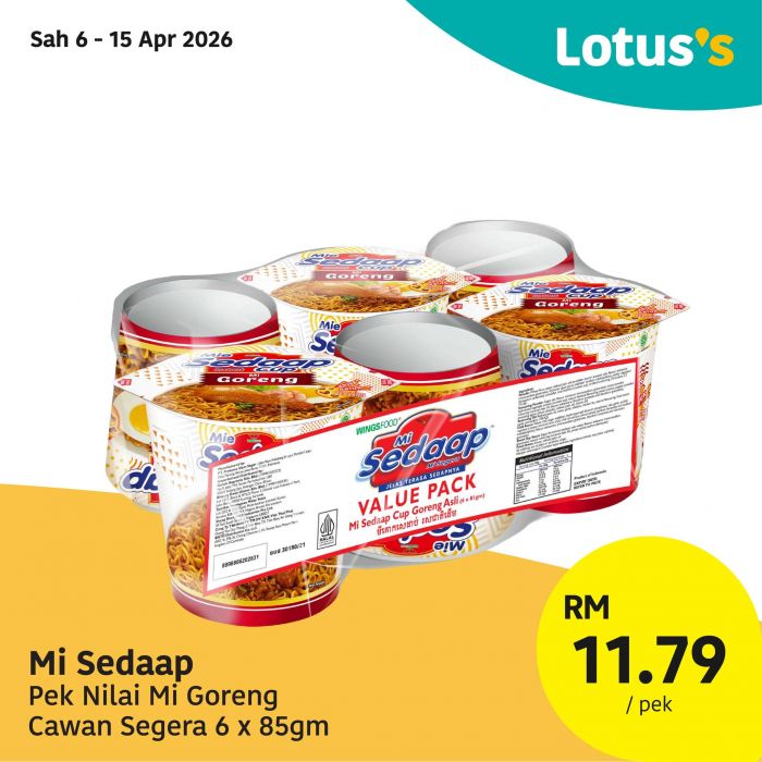 Lotus's Promotion: Weekly Specials - Buy 1 Free 1 Apples & More | 6 - 15 Apr 2026 Lotus's Promotion: Weekly Specials - Buy 1 Free 1 Apples & More | 6 - 15 Apr 2026