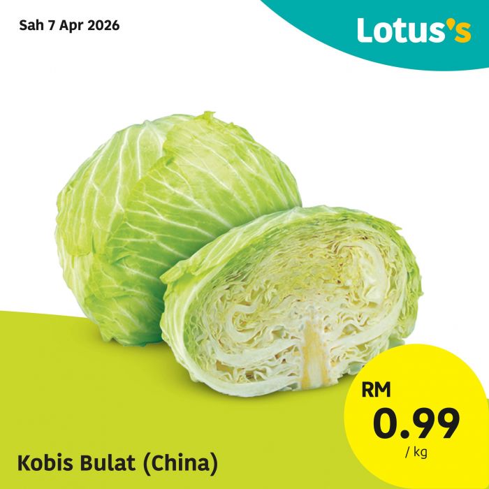 Lotus's Promotion: Gila Jimat Sale - Buy 1 Free 1 & Grocery Deals | 7-15 April 2026 Lotus's Promotion: Gila Jimat Sale - Buy 1 Free 1 & Grocery Deals | 7-15 April 2026