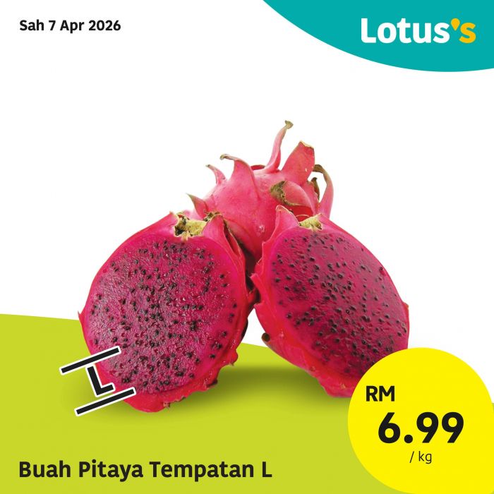 Lotus's Promotion: Gila Jimat Sale - Buy 1 Free 1 & Grocery Deals | 7-15 April 2026 Lotus's Promotion: Gila Jimat Sale - Buy 1 Free 1 & Grocery Deals | 7-15 April 2026