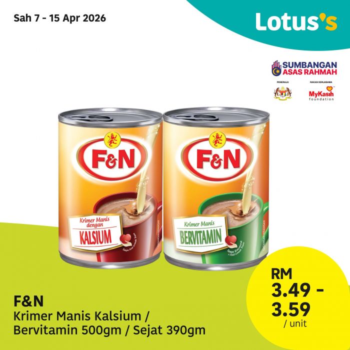 Lotus's Promotion: Gila Jimat Sale - Buy 1 Free 1 & Grocery Deals | 7-15 April 2026 Lotus's Promotion: Gila Jimat Sale - Buy 1 Free 1 & Grocery Deals | 7-15 April 2026