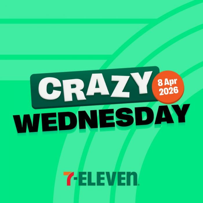 7-Eleven Crazy Wednesday Promotion: Buy 3 Free 1 Curry Puff & RM2 Coffee | 8 April 2026 7-Eleven Crazy Wednesday Promotion: Buy 3 Free 1 Curry Puff & RM2 Coffee | 8 April 2026
