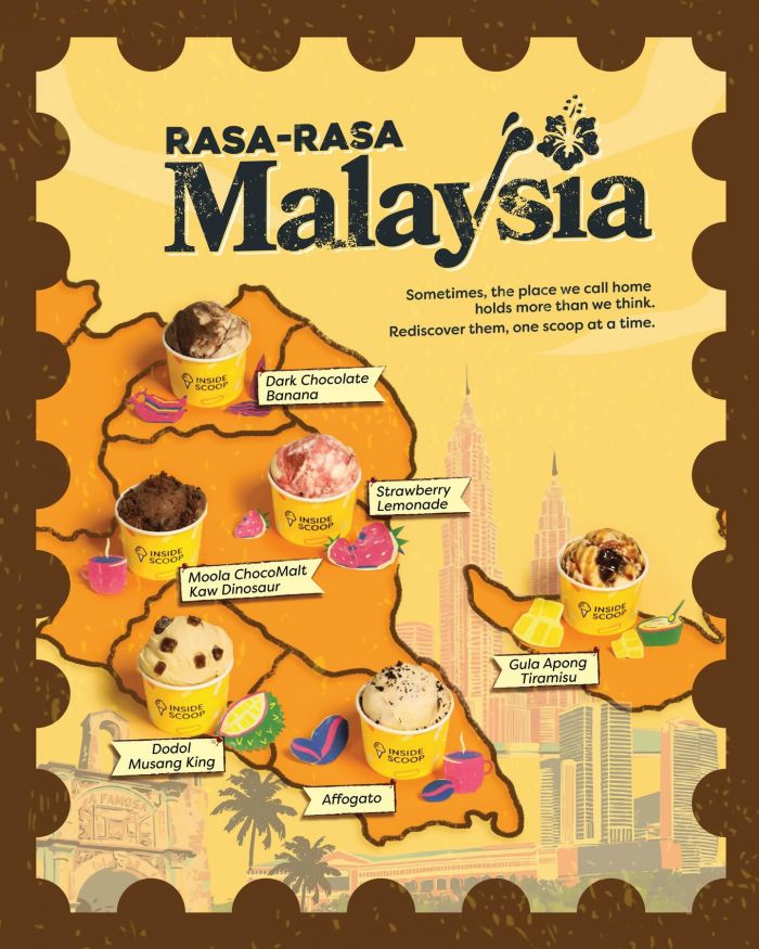 Inside Scoop Menu: Rasa-Rasa Malaysia Collection - 6 Local Ice Cream Flavors Inside Scoop Menu: Rasa-Rasa Malaysia Collection - 6 Local Ice Cream Flavors