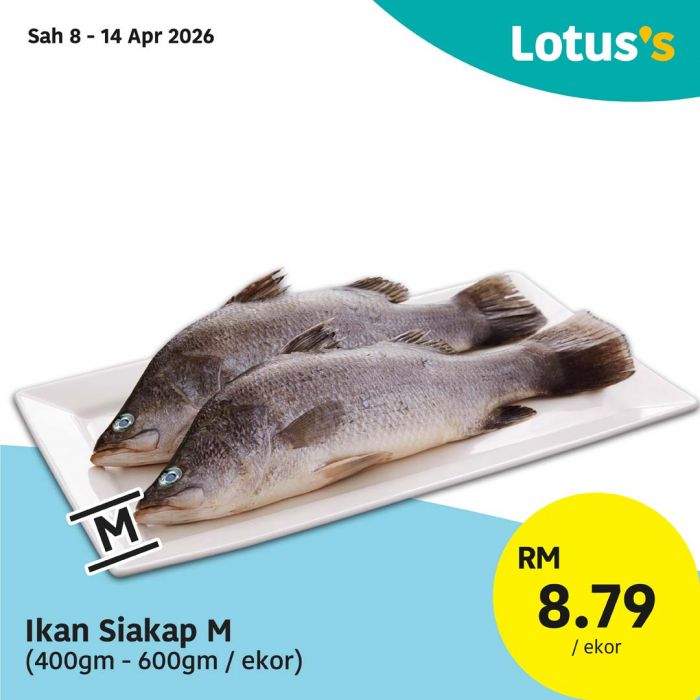Lotus's Promotion: April Special Deals - Fresh Chicken at RM8.99/kg | 08-15 April 2026 Lotus's Promotion: April Special Deals - Fresh Chicken at RM8.99/kg | 08-15 April 2026