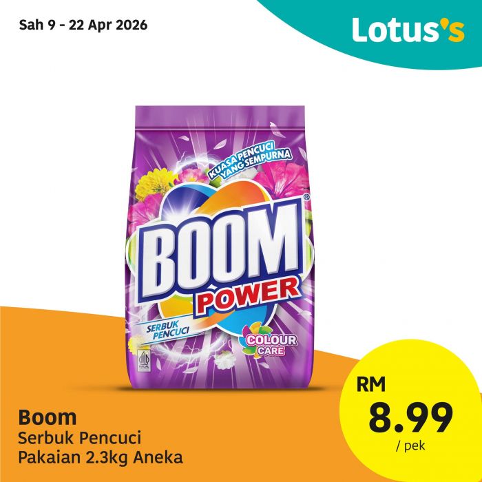 最新 Lotus's 促销 (至 2026年4月22日):Banyak Murah 大减价 | 10kg白米只需RM29.90