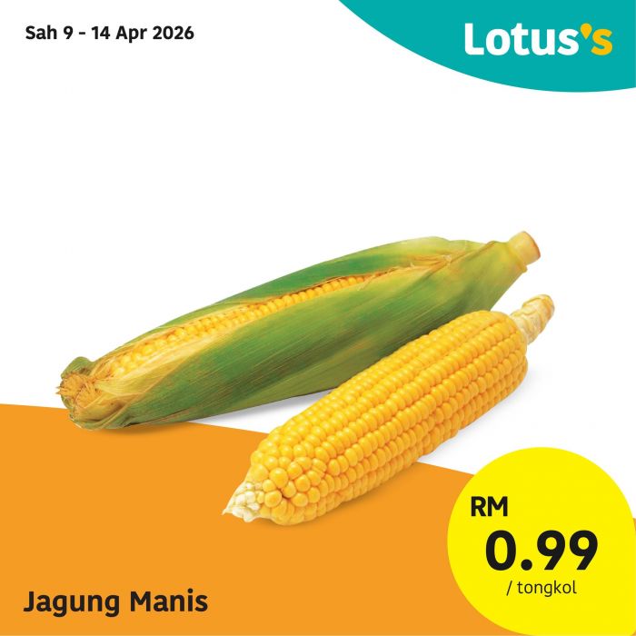 最新 Lotus's 促销 (至 2026年4月22日):Banyak Murah 大减价 | 10kg白米只需RM29.90