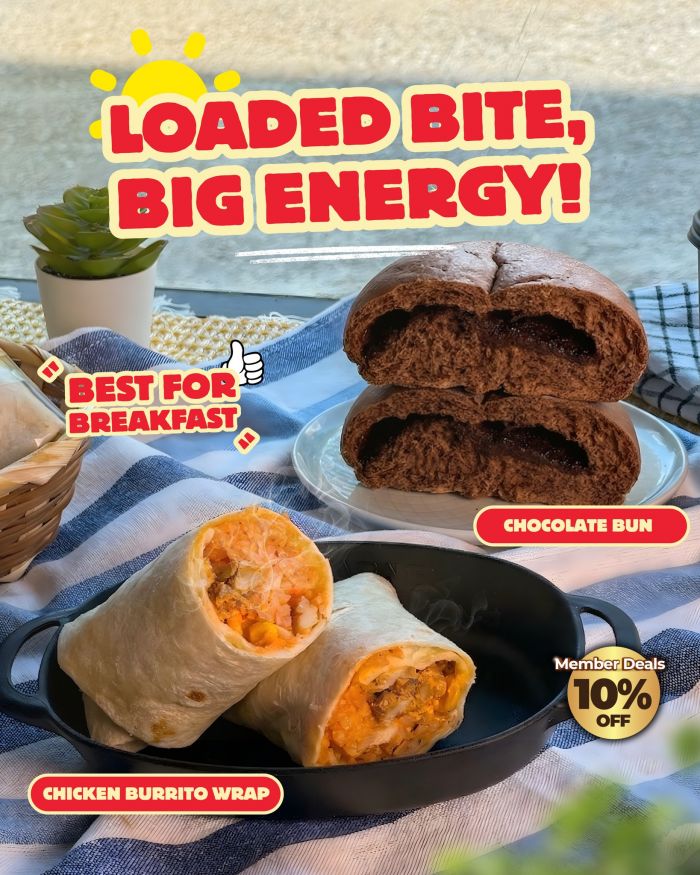 Family Mart Menu: New Chicken Burrito Wrap & Chocolate Bun - 10% OFF for Members | Limited Time Family Mart Menu: New Chicken Burrito Wrap & Chocolate Bun - 10% OFF for Members | Limited Time