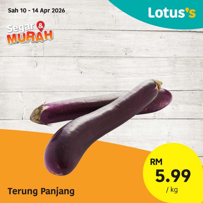 Lotus's Promotion: Segar & Murah - Buy 1 Free 1 Koral Hijau | 10-14 April 2026 Lotus's Promotion: Segar & Murah - Buy 1 Free 1 Koral Hijau | 10-14 April 2026