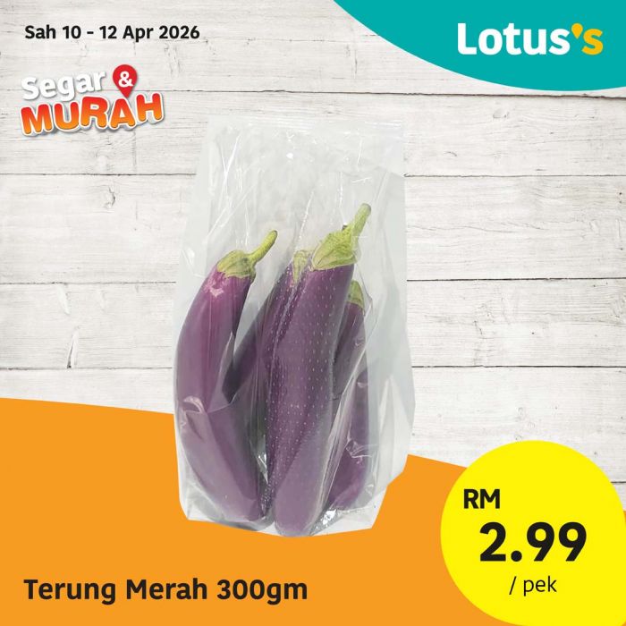 Lotus's Promotion: Segar & Murah - Buy 1 Free 1 Koral Hijau | 10-14 April 2026 Lotus's Promotion: Segar & Murah - Buy 1 Free 1 Koral Hijau | 10-14 April 2026
