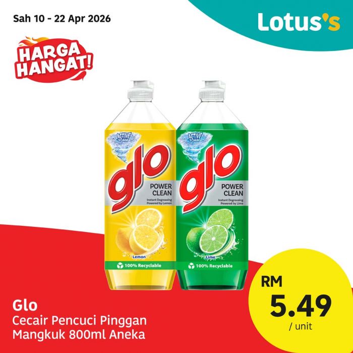 最新 Lotus's 促销 (至 2026年4月22日):Harga Hangat大减价 | 10kg白米只需RM28.50