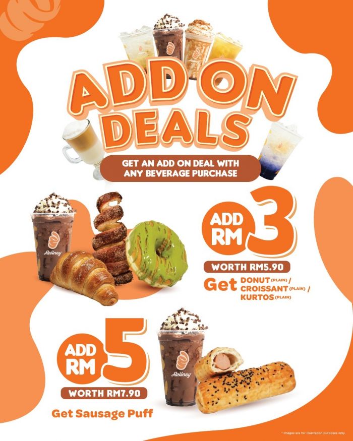 Rollney Promotion: Add On Deals - Snacks from RM3 | Terminal Bersepadu Gombak Rollney Promotion: Add On Deals - Snacks from RM3 | Terminal Bersepadu Gombak
