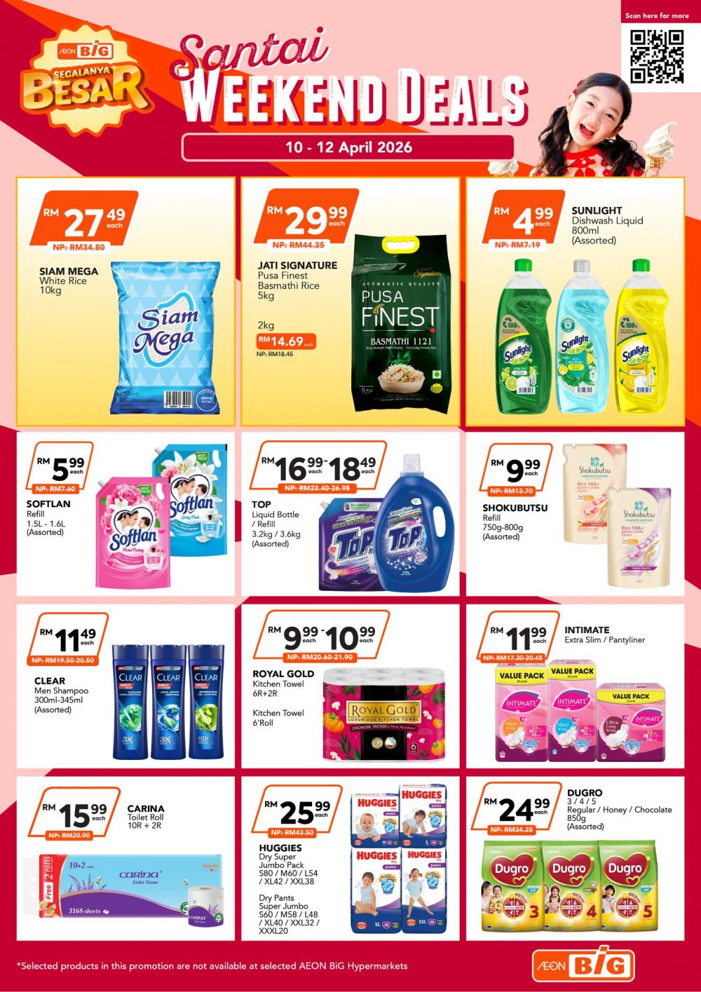 AEON BiG Weekend Promotion: Santai Weekend Deals - Sea Bass at RM8.90 | 10-12 April 2026 AEON BiG Weekend Promotion: Santai Weekend Deals - Sea Bass at RM8.90 | 10-12 April 2026
