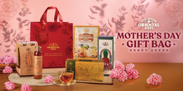 Oriental Kopi Mother's Day Gift Bag: Exclusive Packages - Gift Sets From RM69 Only Oriental Kopi Mother's Day Gift Bag: Exclusive Packages - Gift Sets From RM69 Only