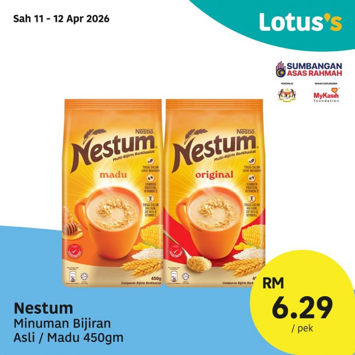 最新 Lotus's 促销 (2026年4月11日-22日):Murah Betul 大优惠 | 买一送一与惊爆低价