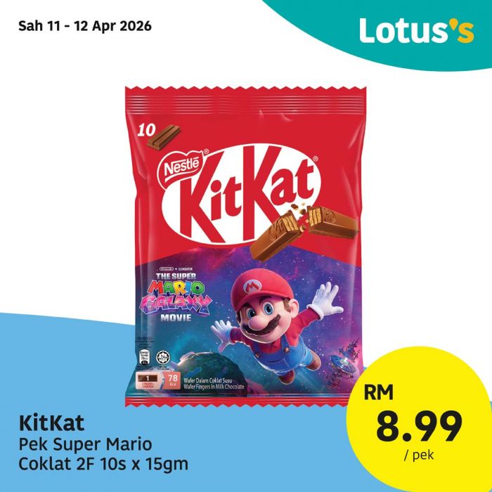 最新 Lotus's 促销 (2026年4月11日-22日):Murah Betul 大优惠 | 买一送一与惊爆低价