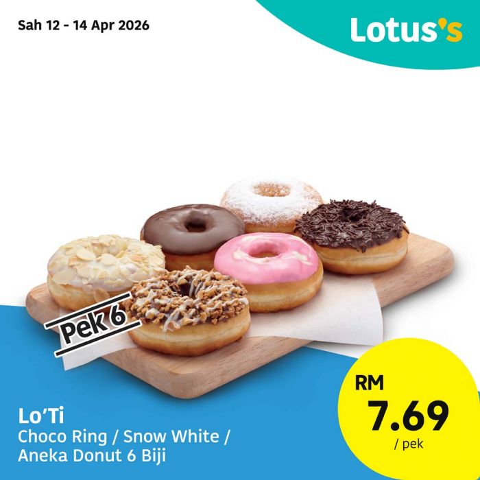 最新 Lotus's 促销 (至2026年4月30日):Janji Semua Sukaaa! | 冰淇淋买一送一与便宜鸡蛋