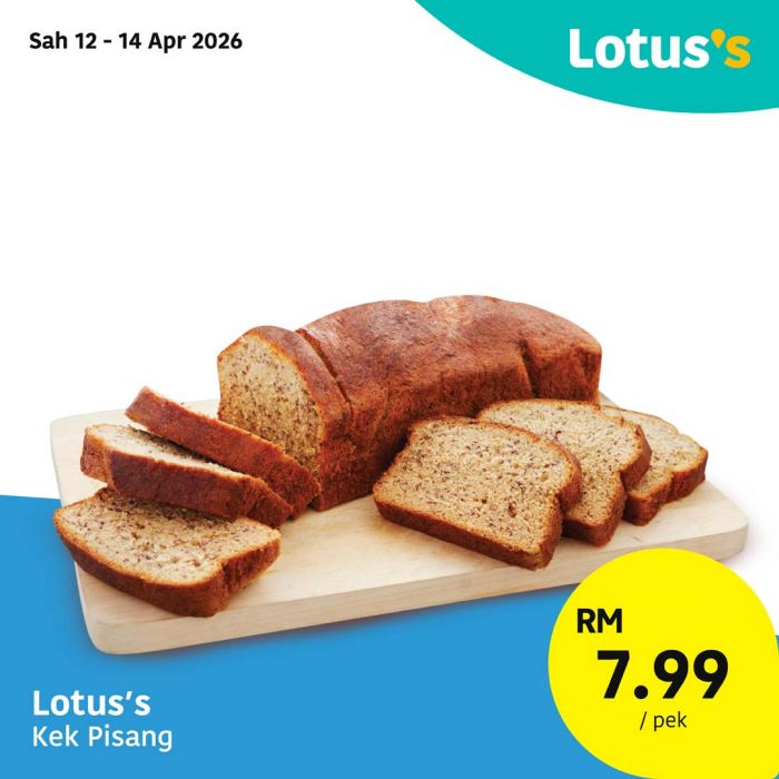 最新 Lotus's 促销 (至2026年4月30日):Janji Semua Sukaaa! | 冰淇淋买一送一与便宜鸡蛋