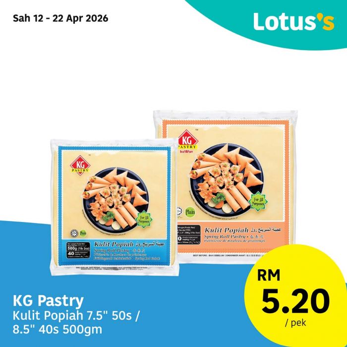 最新 Lotus's 促销 (至2026年4月30日):Janji Semua Sukaaa! | 冰淇淋买一送一与便宜鸡蛋