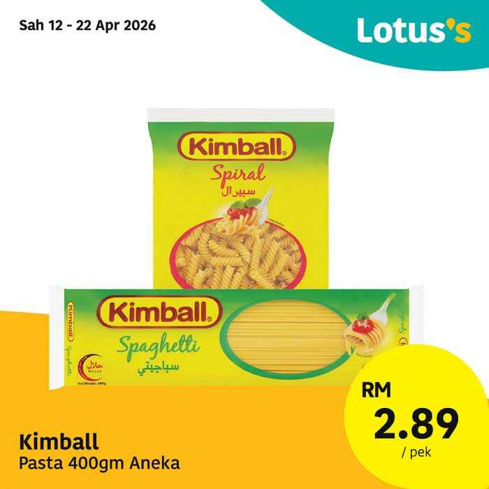 最新 Lotus's 促销 (至 2026年4月22日):Kempen Beli Barangan Malaysia | 支持国货超值特价