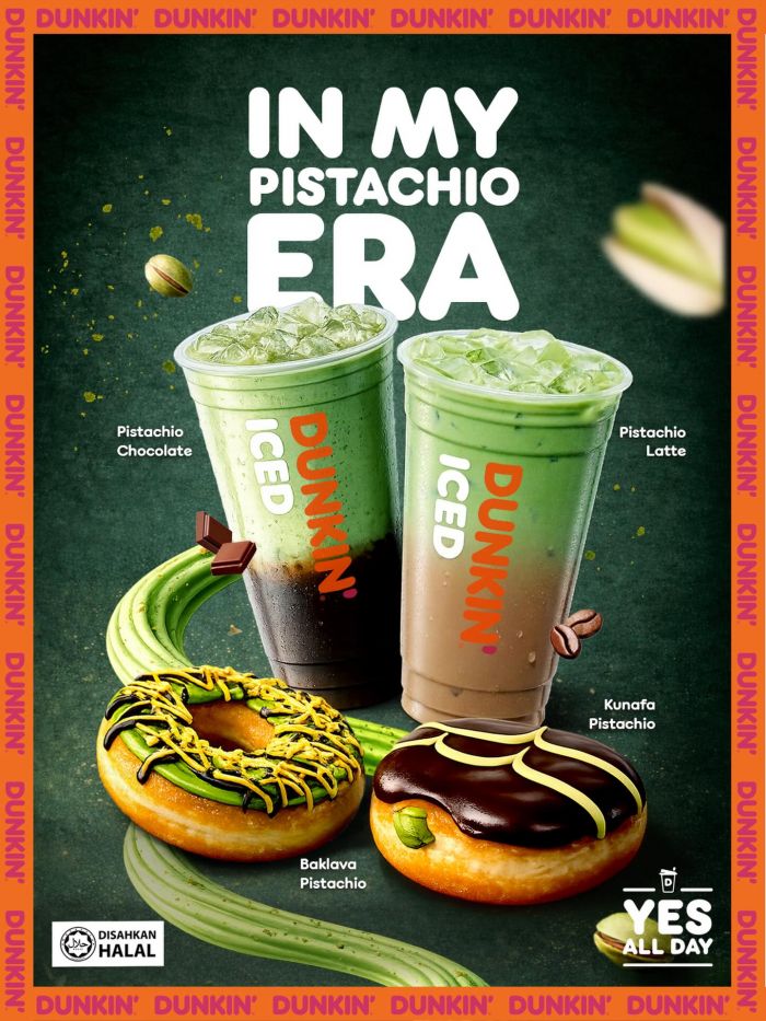 Dunkin Menu: In My Pistachio Era - New Pistachio Donuts & Drinks | April 2026 Dunkin Menu: In My Pistachio Era - New Pistachio Donuts & Drinks | April 2026