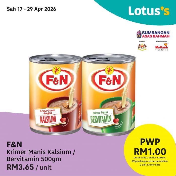 最新 Lotus's 促销 (17-29日):Pasti Berbaloi | Milo特价RM17.99 / 附完整价格表