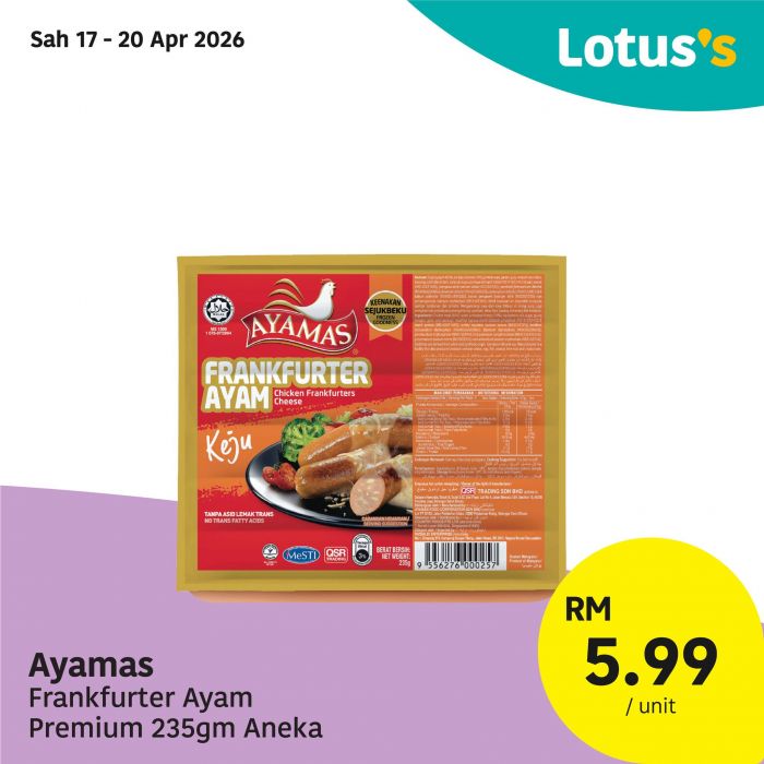 最新 Lotus's 促销 (17-29日):Pasti Berbaloi | Milo特价RM17.99 / 附完整价格表