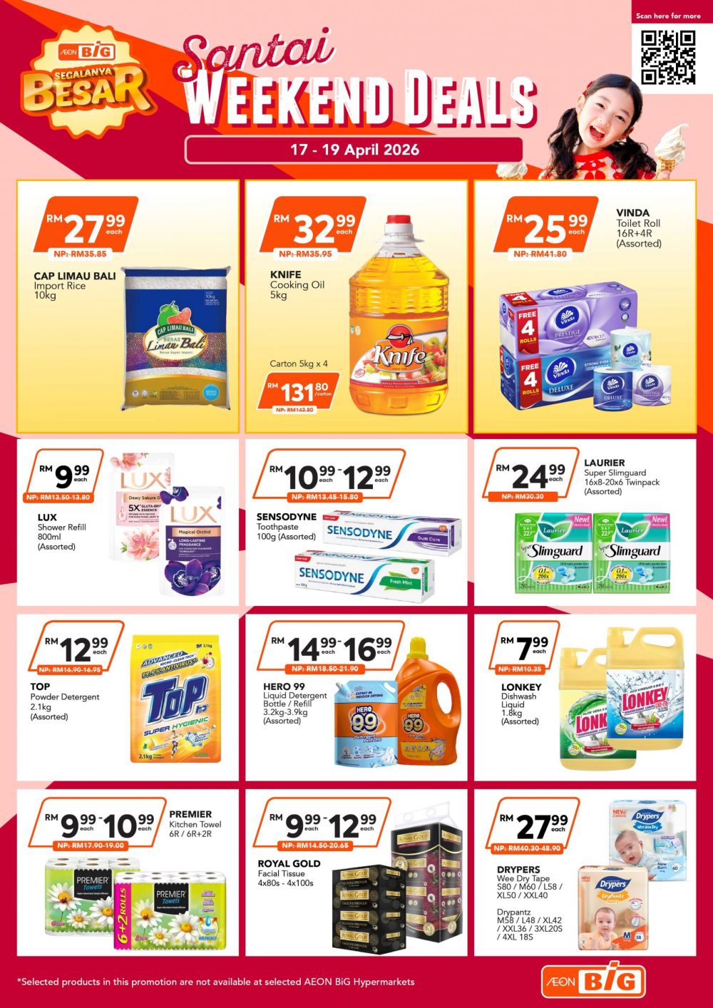 AEON BiG Weekend Promotion: Santai Weekend Deals - Sharp 43" TV @ RM1059 | 17-19 Apr 2026 AEON BiG Weekend Promotion: Santai Weekend Deals - Sharp 43" TV @ RM1059 | 17-19 Apr 2026