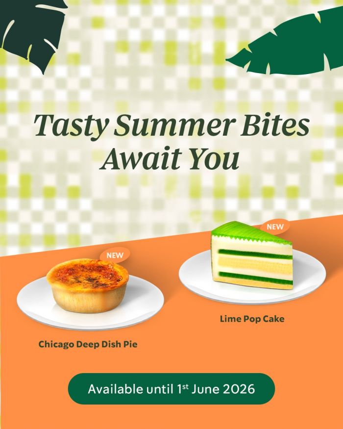 Starbucks Menu: Tasty Summer Bites - New Chicago Deep Dish Pie & Lime Pop Cake | Until June 2026 Starbucks Menu: Tasty Summer Bites - New Chicago Deep Dish Pie & Lime Pop Cake | Until June 2026