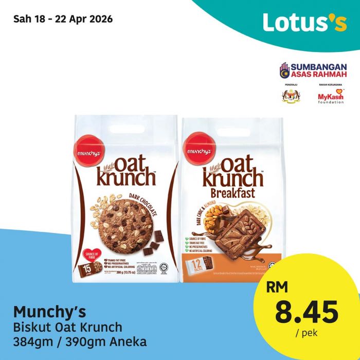 最新 Lotus's 促销 (2026年4月18日至29日):Murah Betul | 鲜鸡每公斤RM6.99