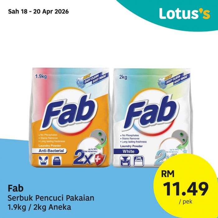 最新 Lotus's 促销 (2026年4月18日至29日):Murah Betul | 鲜鸡每公斤RM6.99