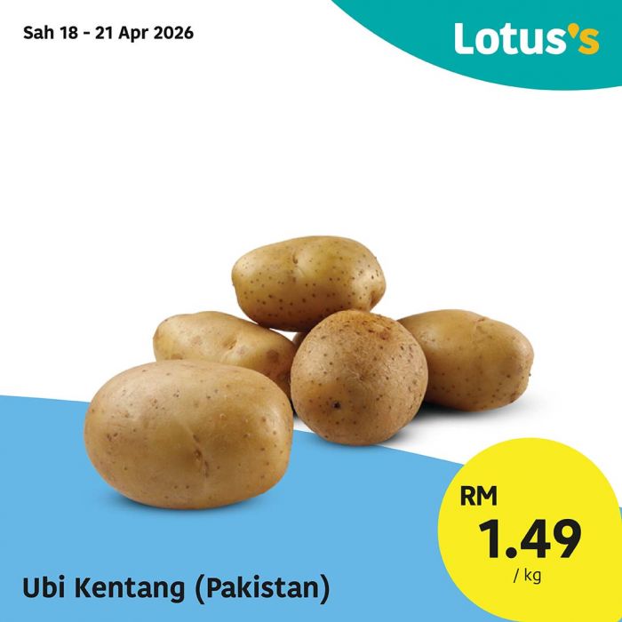 最新 Lotus's 促销 (2026年4月18日至29日):Murah Betul | 鲜鸡每公斤RM6.99