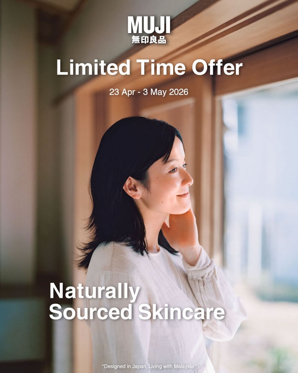 MUJI Promotion: Limited Time Offer - 15% OFF Home Essentials & More | 23 Apr - 3 May 2026 MUJI Promotion: Limited Time Offer - 15% OFF Home Essentials & More | 23 Apr - 3 May 2026