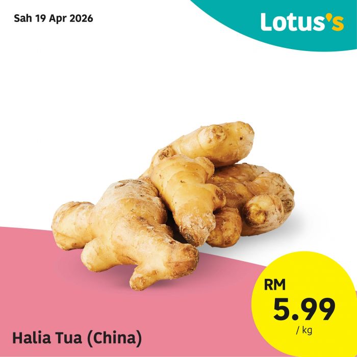 最新 Lotus's 促销 (2026年4月19日-30日):Untung Besar 优惠 | 附完整价格表