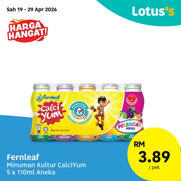 最新 Lotus's 促销 (至 2026年4月30日):Janji Semua Suka | 买一送一与RM6.85鸡蛋
