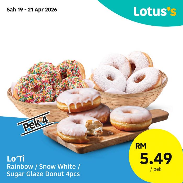 最新 Lotus's 促销 (至 2026年4月30日):Janji Semua Suka | 买一送一与RM6.85鸡蛋