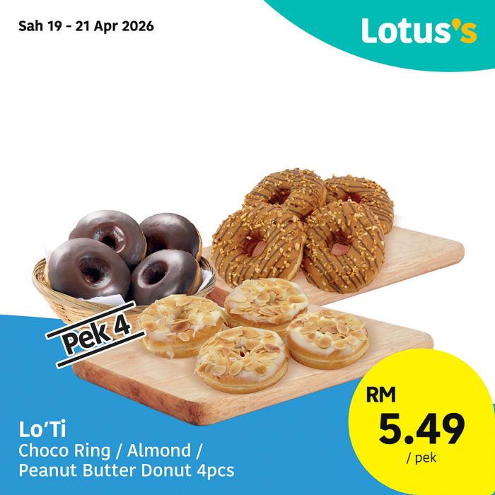 最新 Lotus's 促销 (至 2026年4月30日):Janji Semua Suka | 买一送一与RM6.85鸡蛋