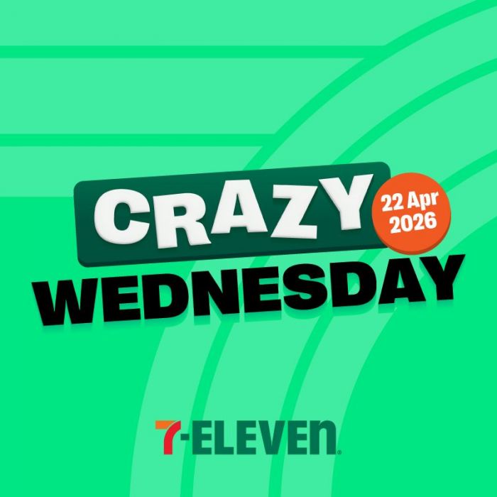 7-Eleven Crazy Wednesday Promotion: Buy 1 Free 1 Cake & Buy 3 Free 1 Curry Puff | 22 April 2026 7-Eleven Crazy Wednesday Promotion: Buy 1 Free 1 Cake & Buy 3 Free 1 Curry Puff | 22 April 2026