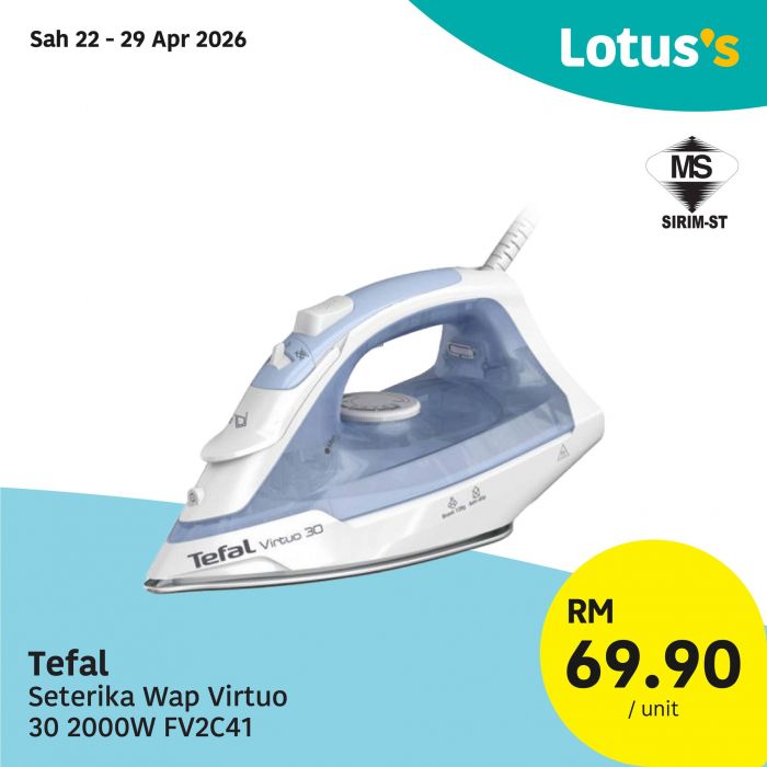 Lotus's Promotion: Promosi Hangat - RM6.99/kg Fresh Chicken & Rice Deals | 22 - 29 April 2026 Lotus's Promotion: Promosi Hangat - RM6.99/kg Fresh Chicken & Rice Deals | 22 - 29 April 2026