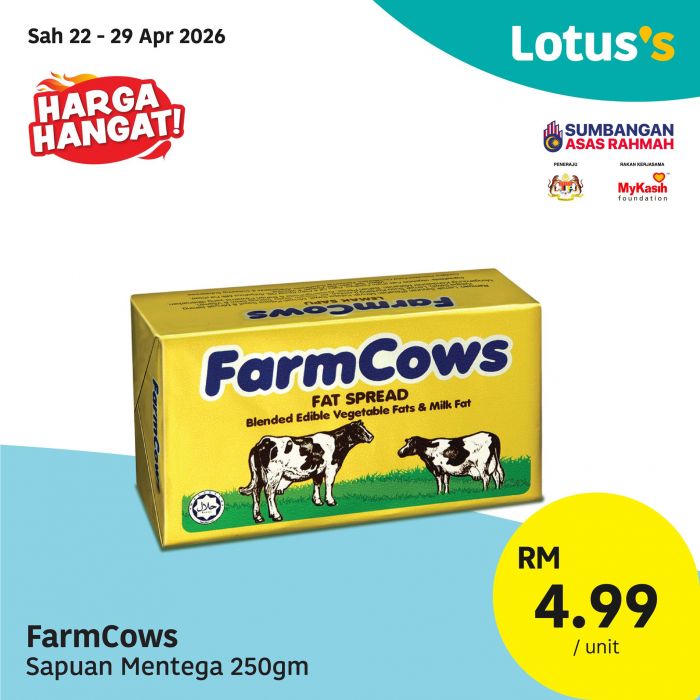 Lotus's Promotion: Promosi Hangat - RM6.99/kg Fresh Chicken & Rice Deals | 22 - 29 April 2026 Lotus's Promotion: Promosi Hangat - RM6.99/kg Fresh Chicken & Rice Deals | 22 - 29 April 2026