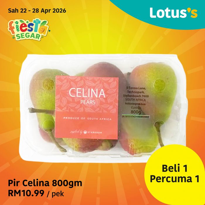 最新 Lotus's 促销 (2026年4月22日-28日):Fiesta Segar | 买一送一狂欢